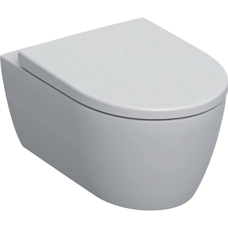 Geberit iCon 501664001 Rimfree Kit WC mural avec abattant WC avec abattant WC avec système d'abaissement automatique Blanc 35,5 