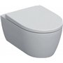 Geberit iCon 501664001 Rimfree Kit WC mural avec abattant WC avec abattant WC avec système d'abaissement automatique Blanc 35,5 