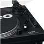 Lenco L-3818 Platine Vinyle à entraînement Direct - Platine Vinyle DJ - Pitch Control - 33 et 45 Tours - Préamplificateur stéréo