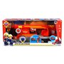 Simba 109252517 - Sam Le Pompier - Grue Jouet (50 cm) - Véhicule de Sauvetage 2 en 1 (Voiture et Grue) pour Enfants à partir de 