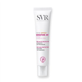 SVR - Crème SPF50+ Sensifine AR - Soin Visage Intensif Anti-rougeurs, Hydratant et Apaisant - Peaux Réactives à Tendance Coupero