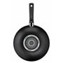 Tefal C38819 Hard Titanium Essential Poêle wok 28 cm | Revêtement antiadhésif avec particules de titane | Indicateur de températ