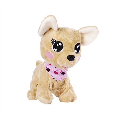 Simba - Chi Chi Love Baby Boo - Chien Peluche Interactive - Réagit à 12 Ordres - 60 Sons Différents - Version Française - 105893