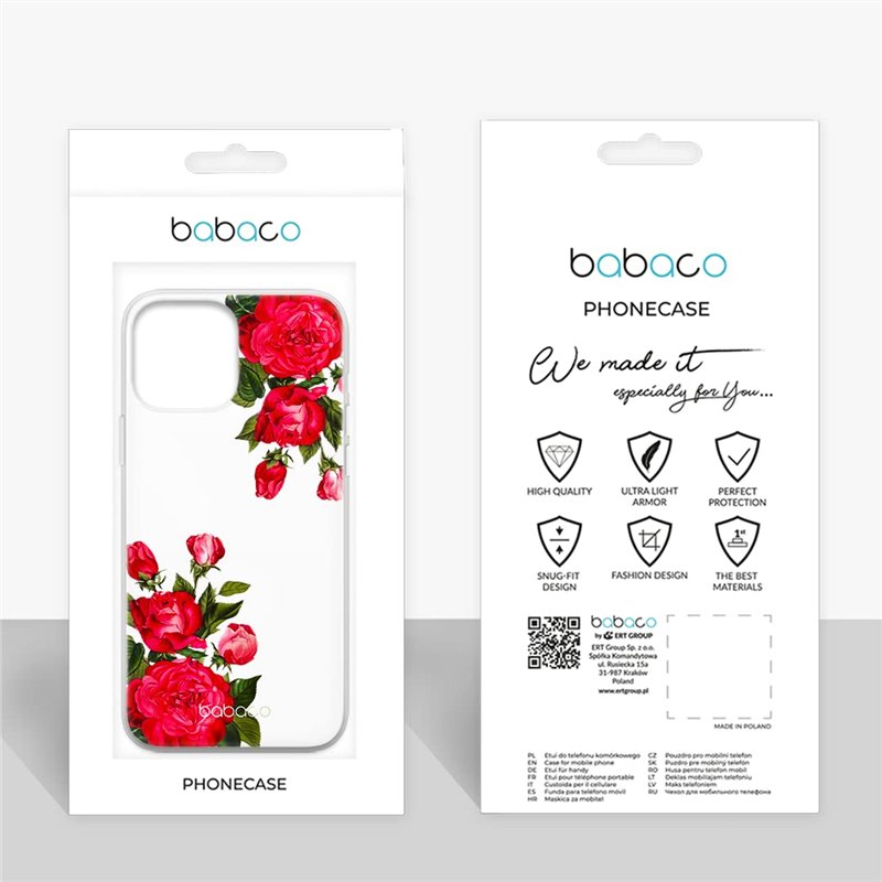Image secondaire de ERT GROUP Coque de Protection pour Samsung S20 Ultra Original et sous Licence Officielle Babaco Motif Flowers 007 Parfaitement a