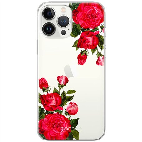 Babaco ERT Group Coque de téléphone Portable pour Apple Iphone 13 Pro Max Original et sous Licence Officielle Motif Flowers 007 
