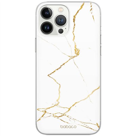 Babaco ERT Group Coque de téléphone Portable pour Apple Iphone 13 Pro Max Original et sous Licence Officielle Motif Marble 014 P