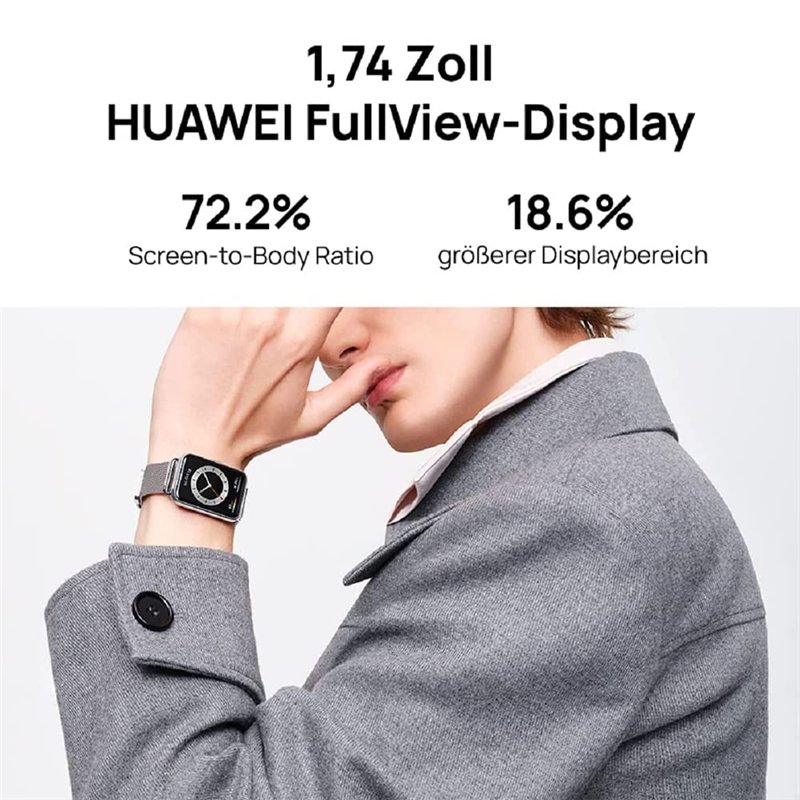 Image secondaire de HUAWEI Mixte Adulte AMOLED Montre connectée 55029108