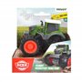 Dickie Toys - Tracteur Jouet Fendt Monster Truck (9cm), Tracteur Enfant avec Moteur à Friction, Quatre Roues motrices et pneus X