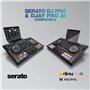 Reloop Mixon 8 Pro | 4-Kanal -Contrôleur de performance multiplateforme pour Serato & djay, Jogwheel -Displays & 4 Instant-FX-Ki