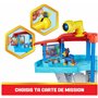 Paw Patrol - Pat Patrouille - Tour de Contrôle 50 Cm - avec Périscope, Missions, Toboggan, 7 Cartes 1 Véhicule Et 2 Figurines Ch