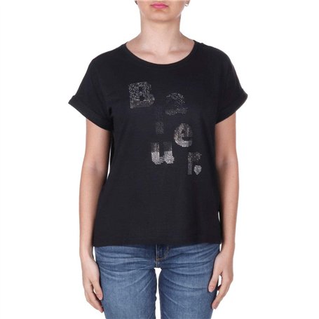 Blauer T- Shirt à Manches Courtes, 999 Noir, 40 Femme