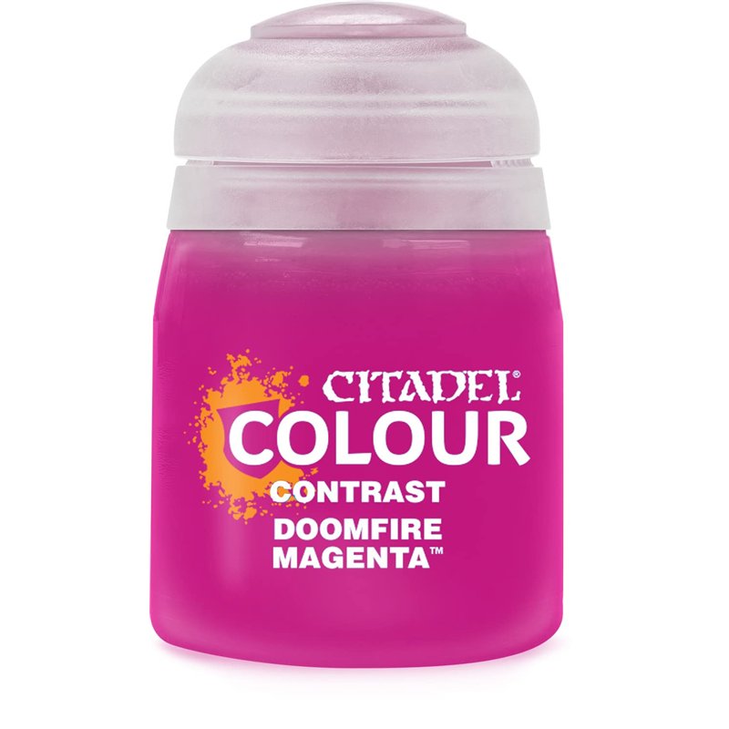 Games Workshop Citadel Pot de Peinture - Contrast Doomfire Magenta (18ml)
