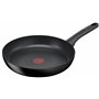 Tefal G28806 Hard Titanium On Poêle à frire 28 cm - Aluminium - Revêtement antiadhésif sans danger - Indicateur de température -