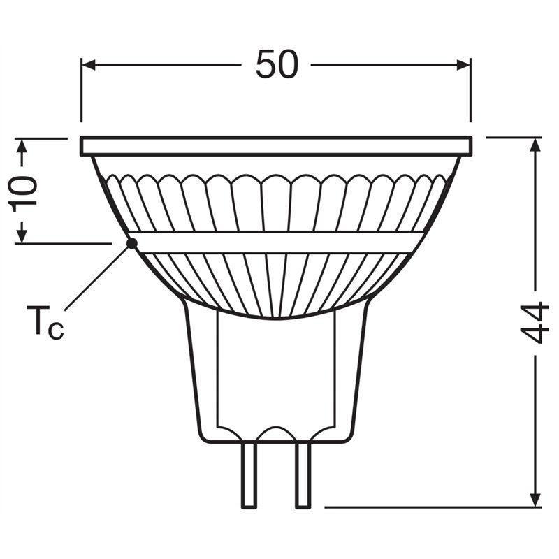 Image secondaire de OSRAM Lampe LED dimmable Superstar avec un rendu des couleurs particulièrement élevé (CRI90), GU5.3-base, verre clair ,Blanc cha