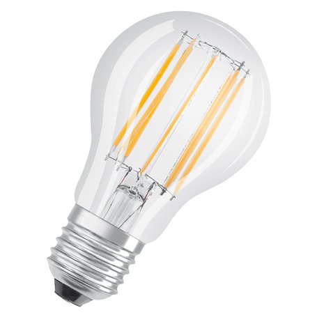 OSRAM Lampe LED dimmable Superstar avec un rendu des couleurs particulièrement élevé (CRI90), E27-base, Aspect filament ,Blanc c