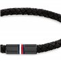 Tommy Hilfiger Jewelry Bracelet en Cuir Tressé pour Homme Couleur Noire - 2790459