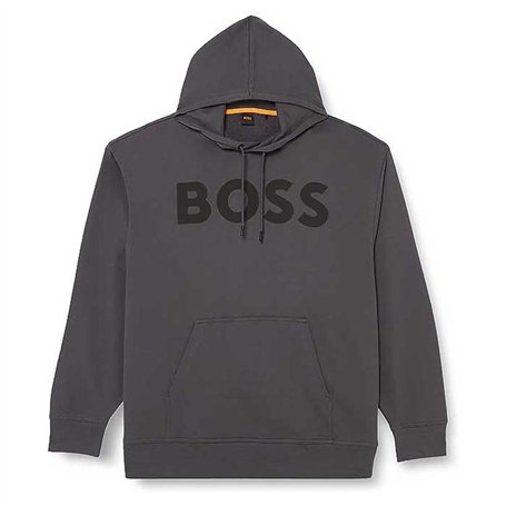 BOSS Webasichood Maillot de survêtement, Gris foncé 22, S Homme