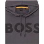 BOSS Webasichood Maillot de survêtement, Gris foncé 22, S Homme