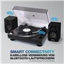 Platine vinyle Reloop RT-1 BT avec entraînement par courroie pour applications DJ et Hi-Fi, Sortie Bluetooth pour connexion sans