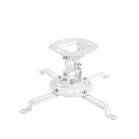 Perfect Support pour projecteurs, inclinable de -15°/ +15°, pivotant à 360°, Rotatif à 360°, Distance au Plafond 15 cm, Charge m