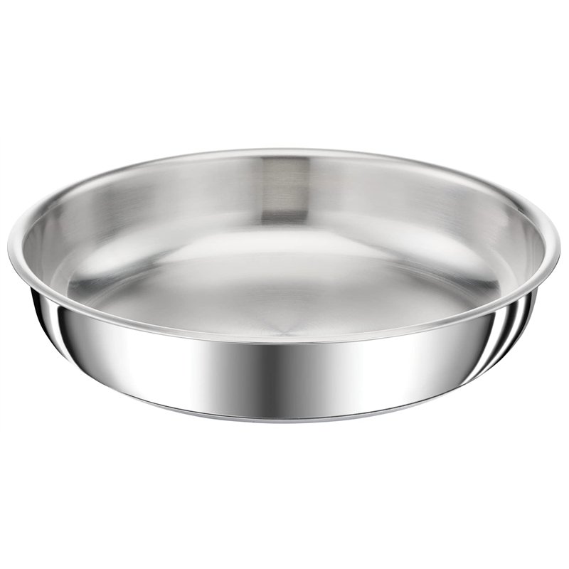 Tefal Ingenio Preference Poêle 28 cm, Empilable, Acier inoxydable, Induction, Polyvalence, Gain de place L9720602