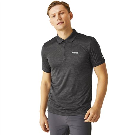 Regatta Polo en Jersey Remex II pour Homme, Cendre, XL
