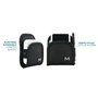 MOBILIS Holster pour Terminaux SumUp avec Passant Ceinture, Ceinture & Passant Stylet, Étui Compatible TPE SumUp Air/SumUp Solo/