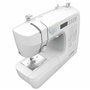 Cecotec Machine à coudre électronique BelleCouture 21500. Machine à coudre avec 215 points, écran LCD, bras libre, enfilage et b