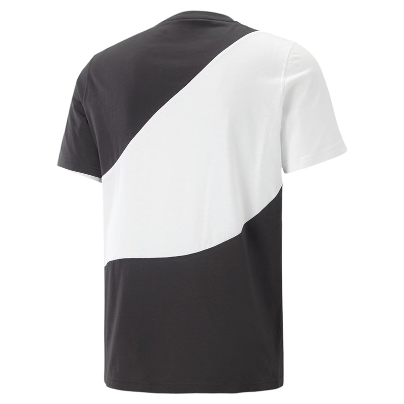 Image secondaire de PUMA Power Cat T-Shirt Tee Homme, Noir, M