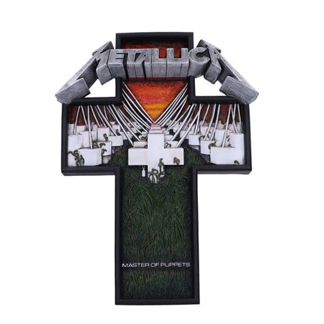 Nemesis Now Metallica Plaque murale sous licence officielle Master of Puppets Multicolore 31,5 cm
