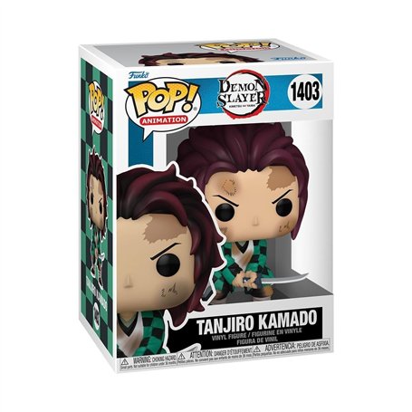 Funko Pop! Animation: Demon Slayer - Tanjiro Kamado - (Training)- Figurine en Vinyle à Collectionner - Idée de Cadeau - Produits