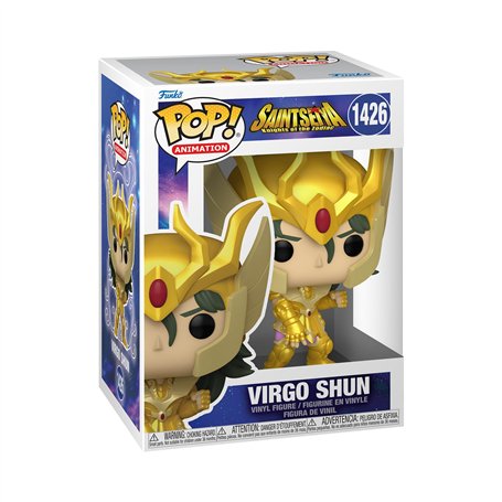Funko Pop! Animation: Saint Seiya - Gold Virgo Andromeda Shun - Figurine en Vinyle à Collectionner - Idée de Cadeau - Produits O