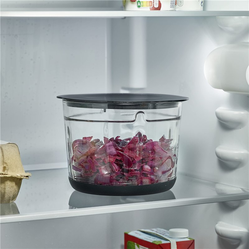 Image secondaire de SEVERIN Hachoir électrique 400 W multifonction d'une capacité d'1 Litre, garanti sans BPA, Hachoir à viande, oignons, herbes, fr