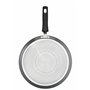 TEFAL Poêle à crêpe 28 cm, Crêpière induction, Revêtement céramique, Eco-conçue, Recyclée, Cuisson saine, Thermo-Signal, Fabriqu