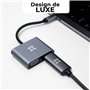 Adaptateur XtremeMac USB-C vers HDMI & VGA, double affichage, 4K Ultra HD (HDMI) et Full HD (VGA), MacBook Pro/Air M1, iPad Pro/