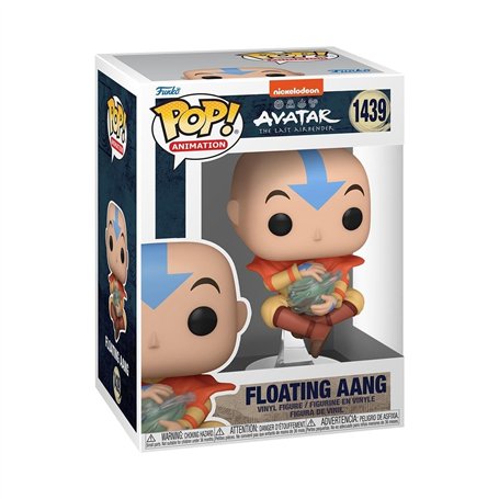 Funko Pop! Animation: Avatar: The Last Airbender - Aang Floating - Le Dernier Maître de L'air - Figurine en Vinyle à Collectionn