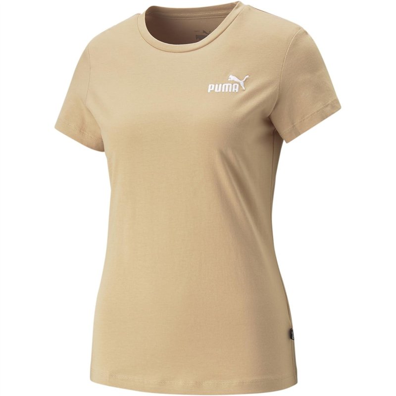 PUMA T-shirt Essentiell pour femme Beige XL, gris foncé, XL
