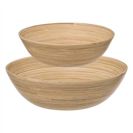 5five - 2 saladiers 25 30cm bambou