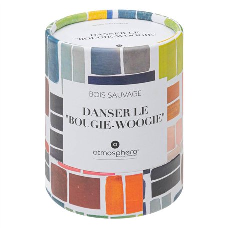 Atmosphera - Bougie parfumée Jomy - Bois Sauvage - 200g