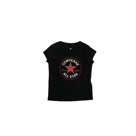 Converse T-Shirt à Manches Courtes pour Enfant, Multicolore, Standard (S6455124)