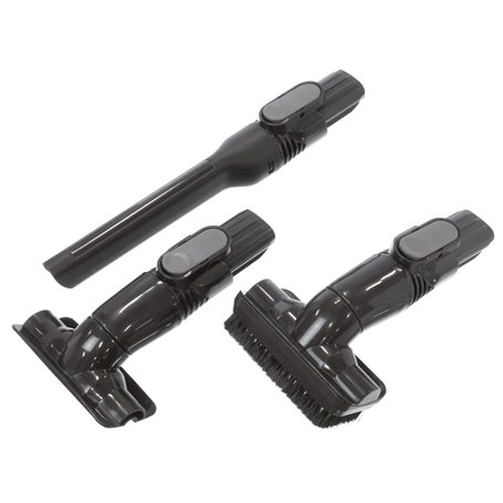 Paxanpax PFC1429 Shark Lot de 3 brosses à épousseter pour aspirateur IZ201, IZ202, IZ251, IZ252, Plastique