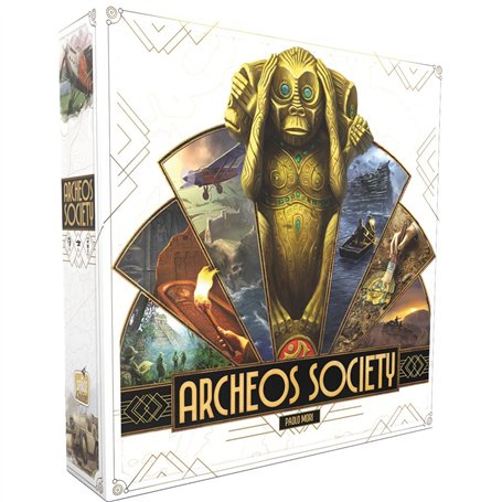 Asmodee Space Cowboys Archeos Society - Jeux de société - Jeux de Cartes - Jeux de Plateau - Jeu Adulte et Enfant à partir de 12
