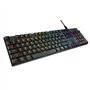 COUGAR GAMING | CLAVIER GAMING | CLAVIER GAMING LUXLIM MECANIQUE RGB RED SWITCH ALU NOIR - Commutateurs optiques-mécaniques - Ep