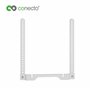 conecto Support d'enceinte pour Supports Sonos® Ray et TV, Charge jusqu'à 2 kg, Blanc