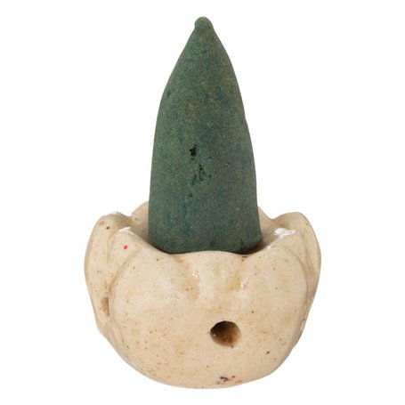 Atmosphera - Lot de 15 cônes d'encens avec Support Taly - Jasmin et Magnolia