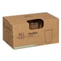 Secret de Gourmet Lot de 6 verres analya de 10 cl