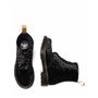 Dr. Martens Femme Vegan 1460 Crushed Velvet Black Bottes 37 EU