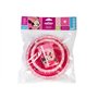 Lulabi DISNEY MINNIE MOUSE COSMO - Service de vaisselle pour les enfants - Mélamine incassable - 3 pièces