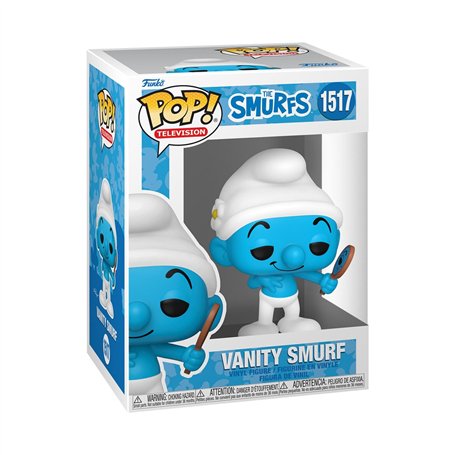 Funko Pop! TV: Smurfs - Vanity Smurf - Figurine en Vinyle à Collectionner - Idée de Cadeau - Produits Officiels - Jouets pour Le