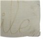 Atmosphera - Coussin rectangulaire Lili en Gaze de Coton 50x30cm Blanc